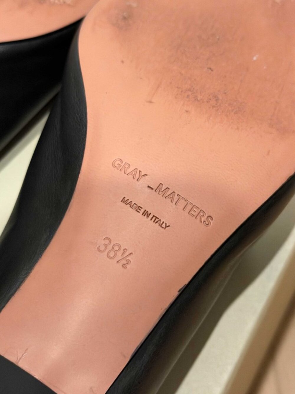 Gray Matters Claro Pumps - Black - Sz 38.5 / 8.5 - Picture 4 of 10